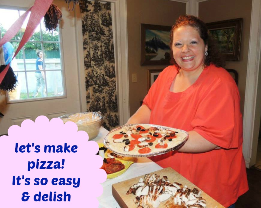 This beautiful woman is my friend Melissa. She is one of the most avid readers I know (three cheers for our Oklahoma book club!) and loves homemade pizza almost as much as I do. Hi Melissa! 